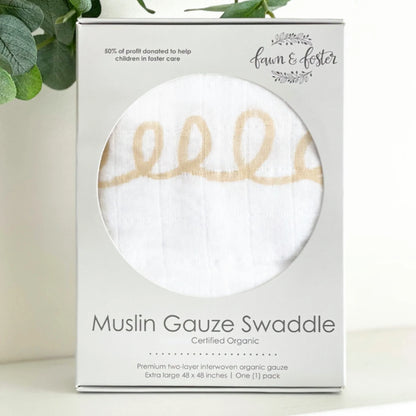 Haven Muslin Gauze Organic Swaddle