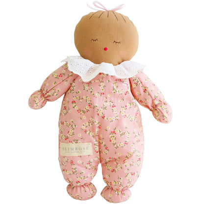 Posy Heart Asleep Awake Baby Doll