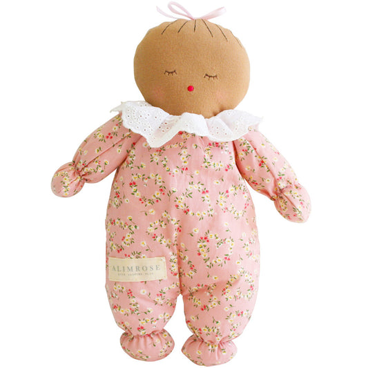 Posy Heart Asleep Awake Baby Doll