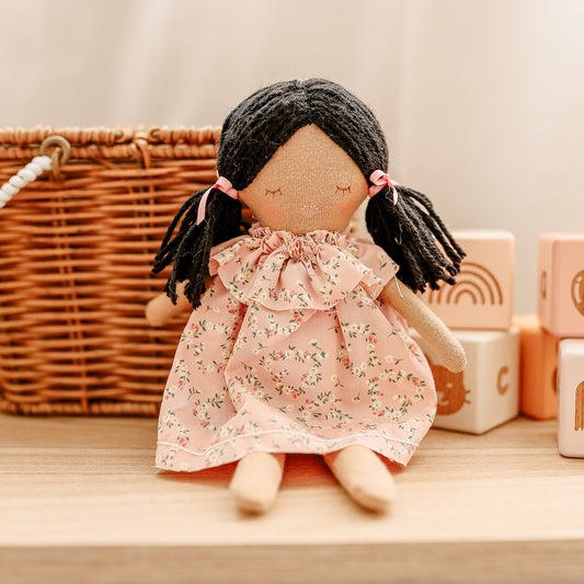 Posy Heart Mini Matilda Asleep Awake Doll
