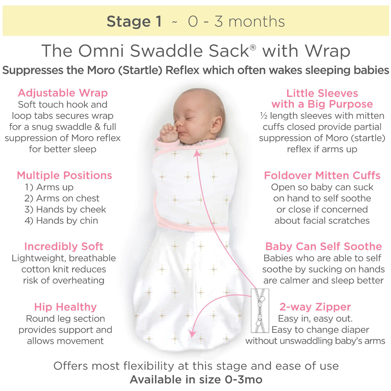 Spring Muslin Sack with Wrap