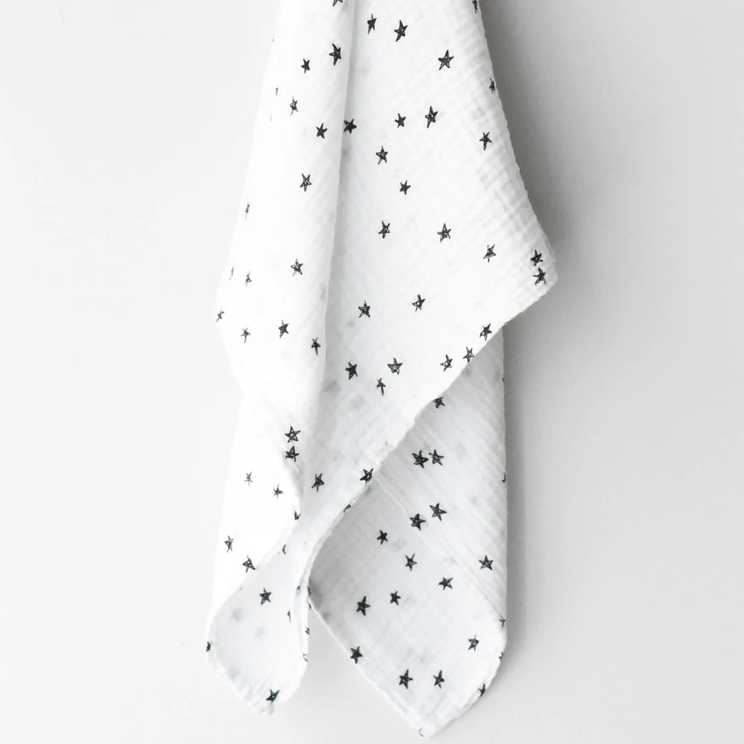 Stars Organic Muslin Swaddle