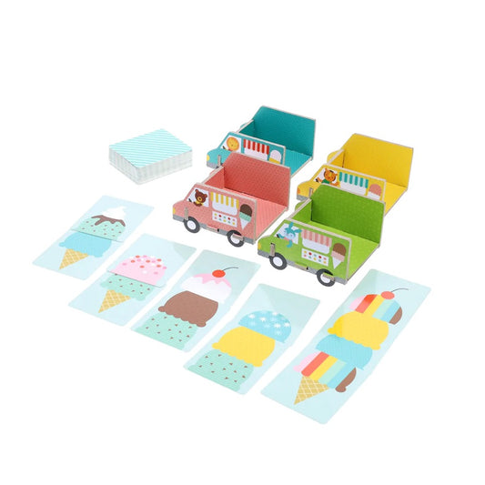 Scoop and Stack Ice Cream Card & Matching Game