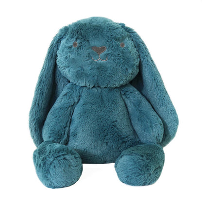 Blue Banjo Bunny Huggie Plush Toy