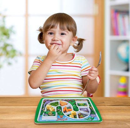 Dinner Winner - Dino Time Kid's Dinner Tray