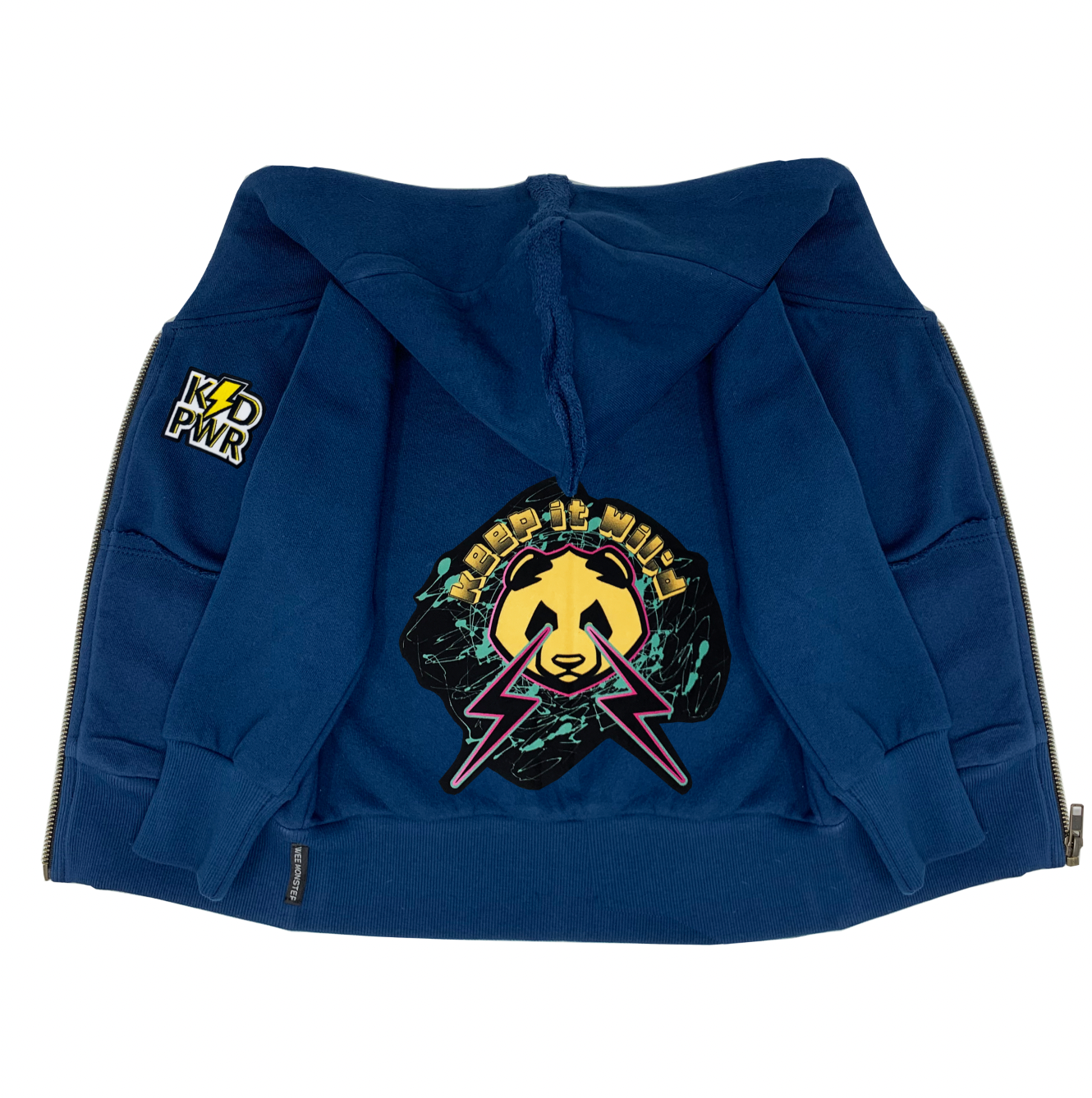 Thunder Eyed Panda Zip Hoodie