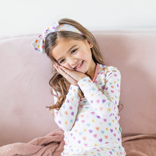 Candy Hearts Pajama Set