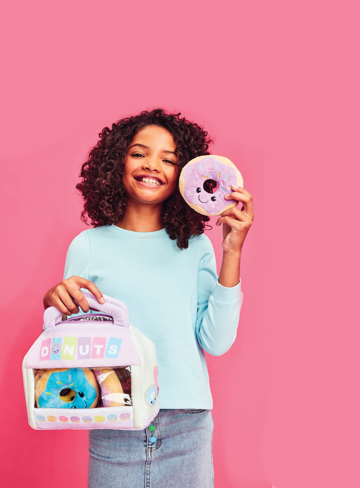 Box of Donuts Plush Toy