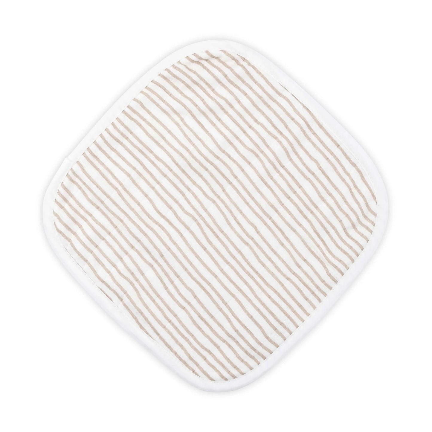 Striped Hooded Towel & Washcloth Set