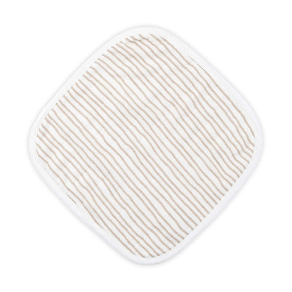 Striped Hooded Towel & Washcloth Set