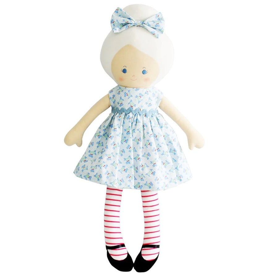 Maggie Large Doll with Scotty Dog Dress