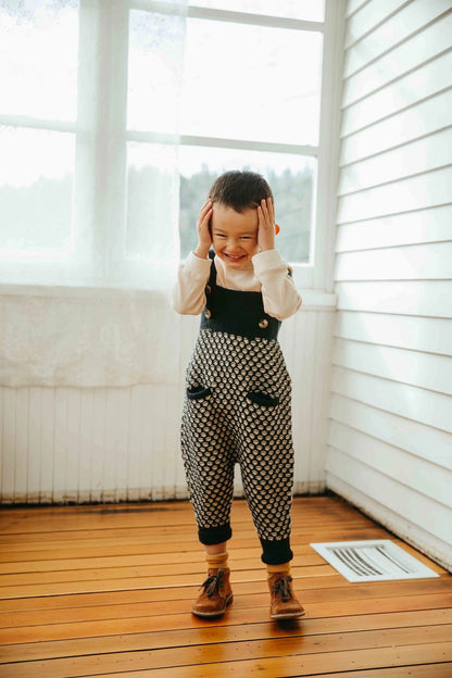 Cypress & Cream Knit Overall