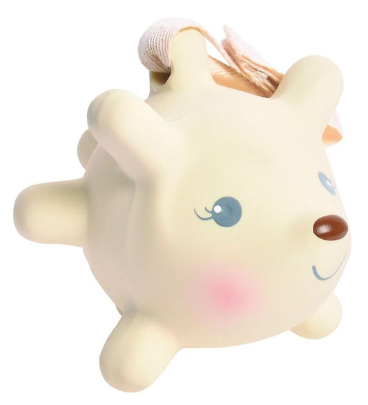 Hedgehog Organic Rattle, Teether & Bath Toy