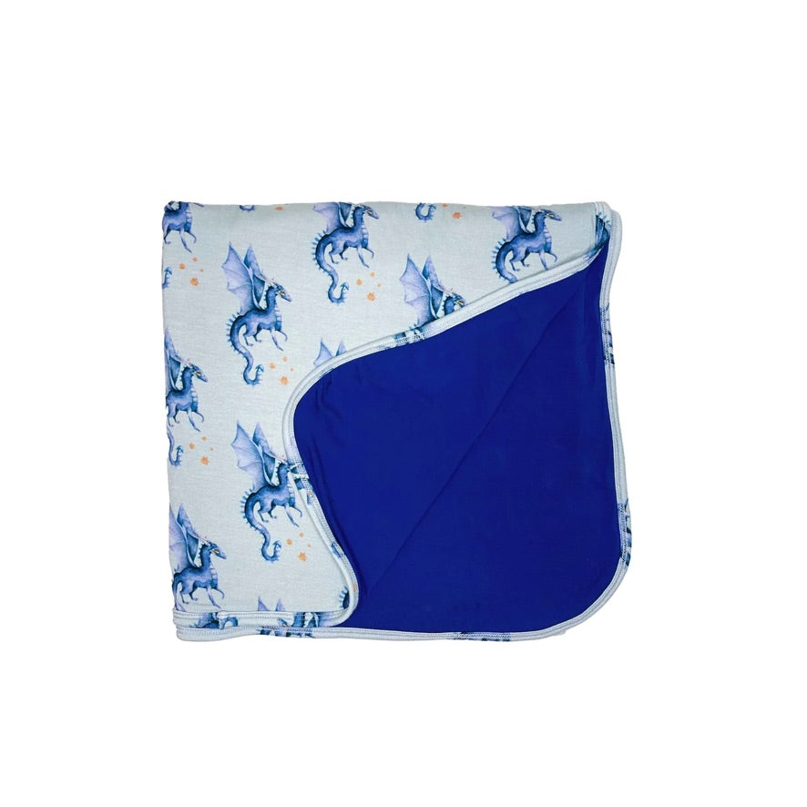 Blue Dragon Blanket