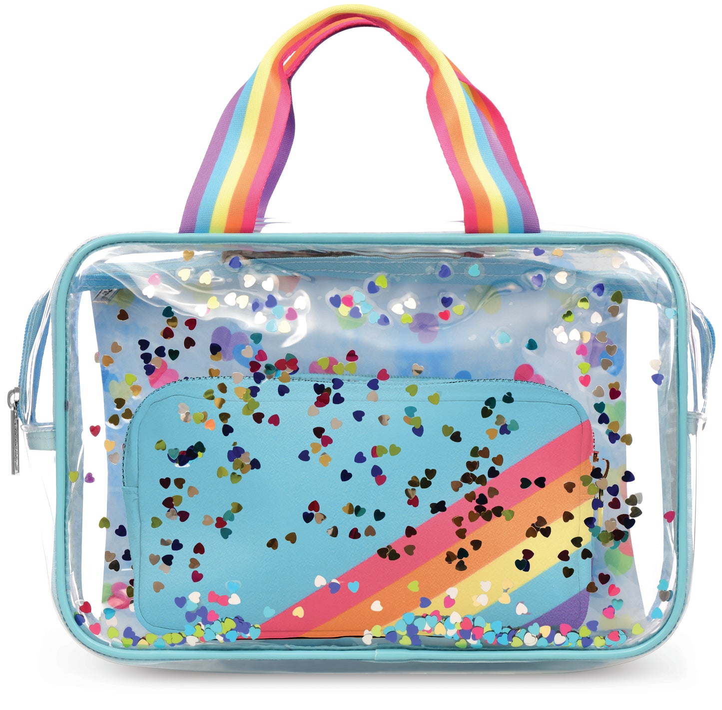 Playful Hearts Cosmetic Bag Trio
