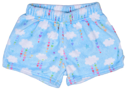 Cheerful Cloud Plush Shorts