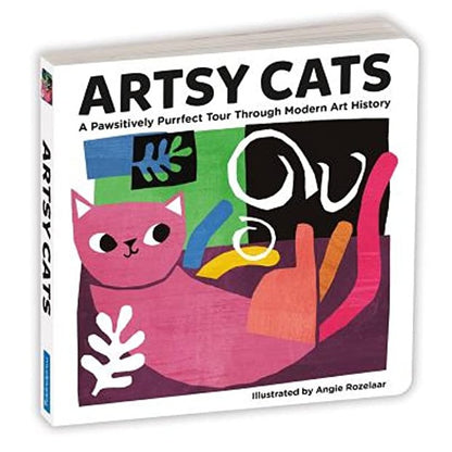 Artsy Cats Board Book