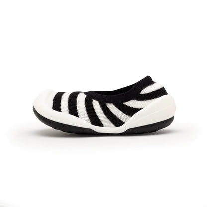 Black Striped Shoes