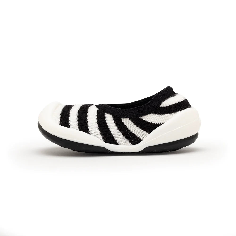 Black Striped Shoes