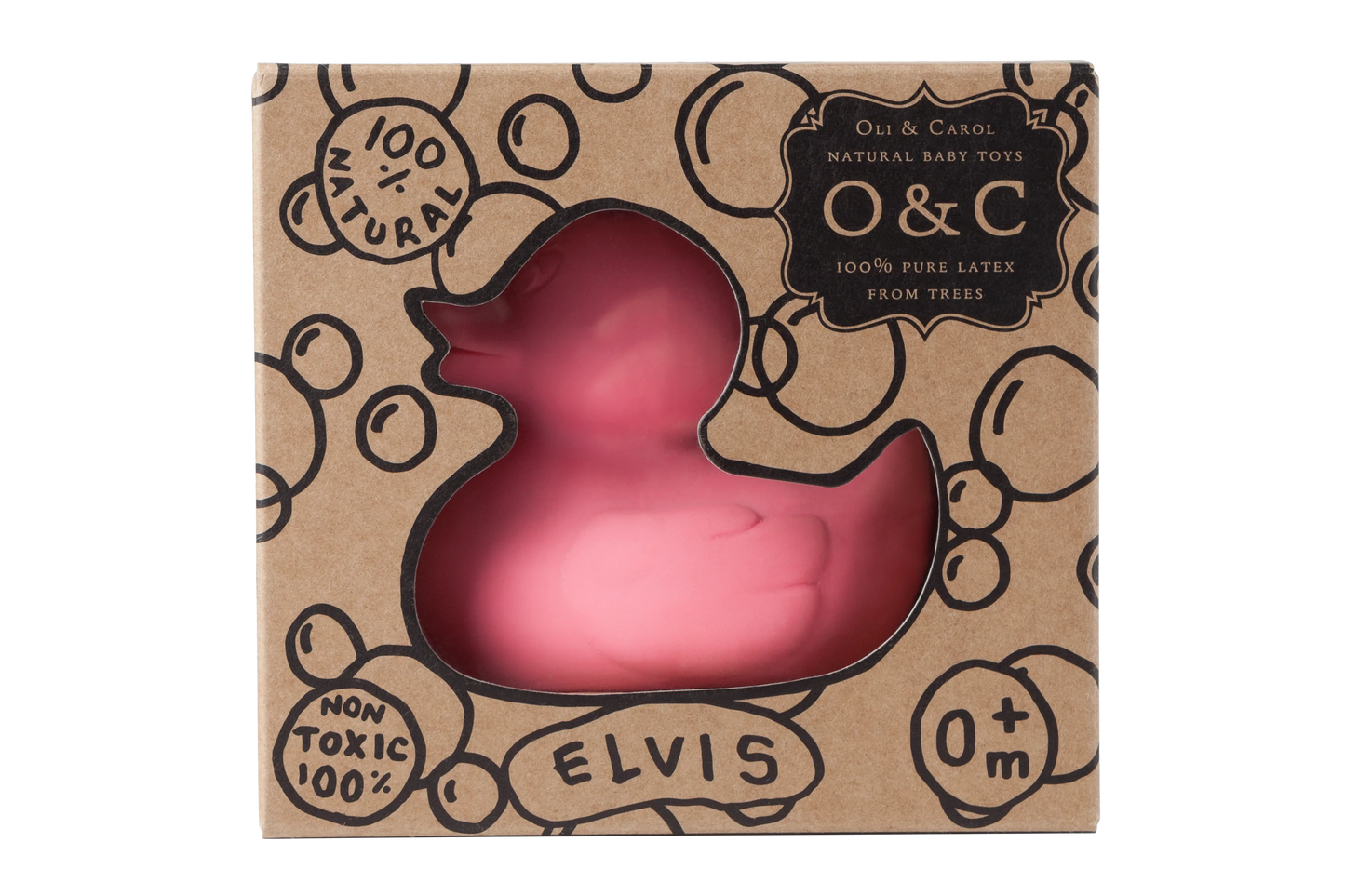 Elvis the Pink Duck Toy