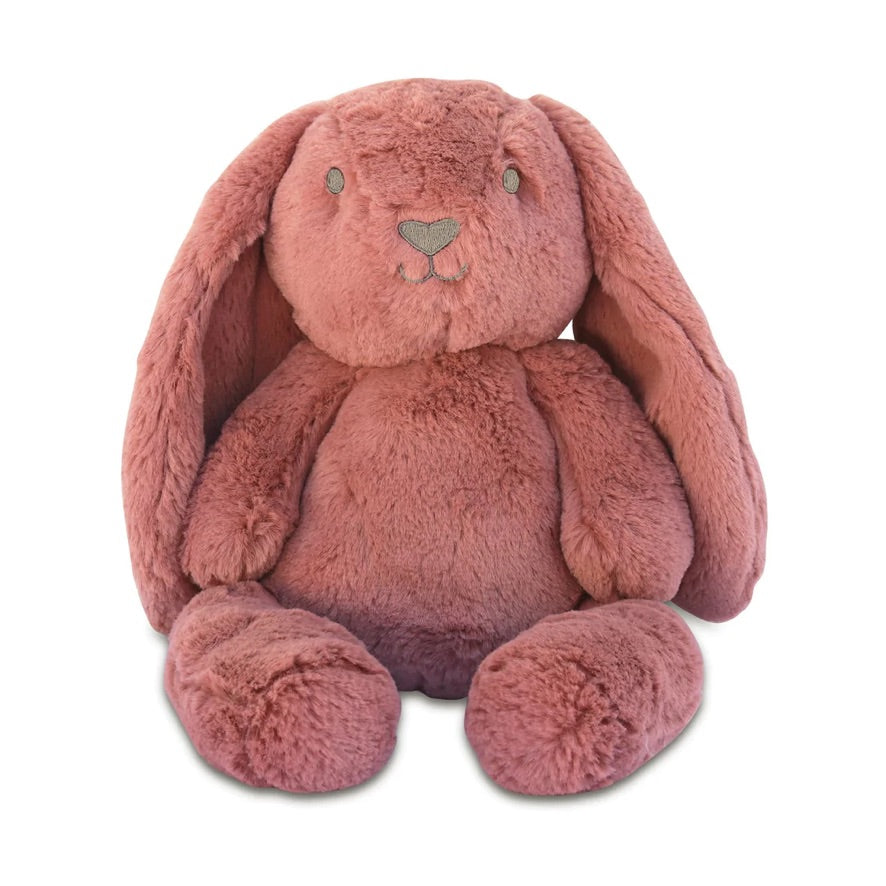 Dusty Pink Bella Bunny Huggie Plush Toy