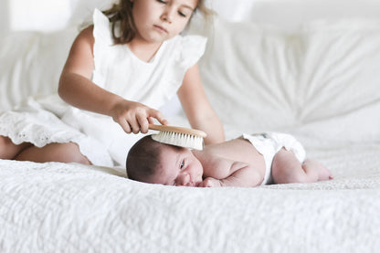 Wooden Baby Goat Hair Brush