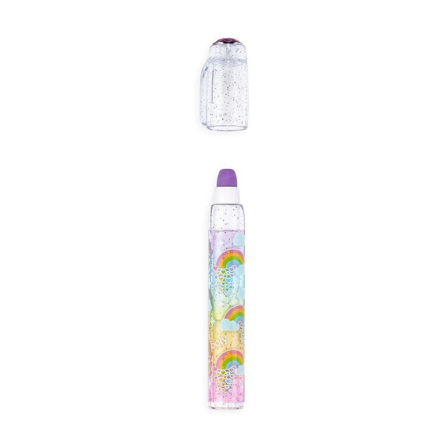 Rainbow Glitter Gem Scented Erasers