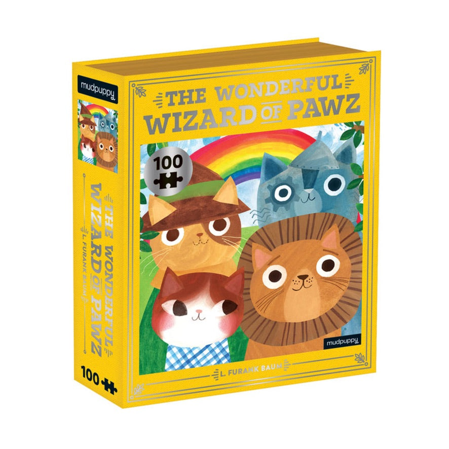 The Wonderful Wizard of Pawz Bookish Cats Puzzle