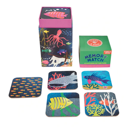 Deep Sea Memory Match Game