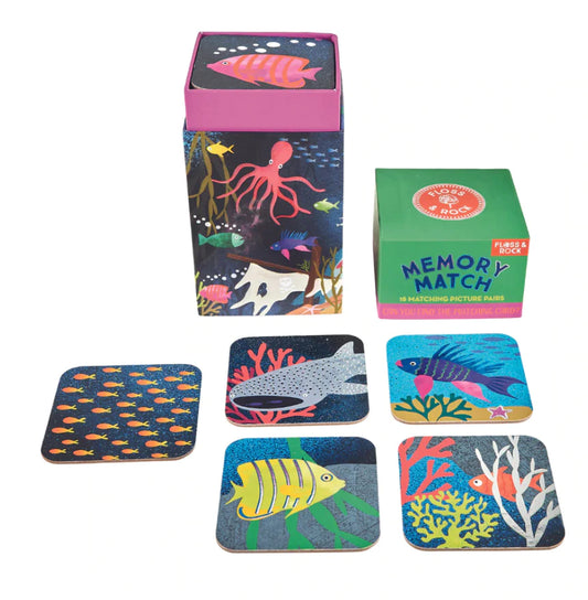 Deep Sea Memory Match Game