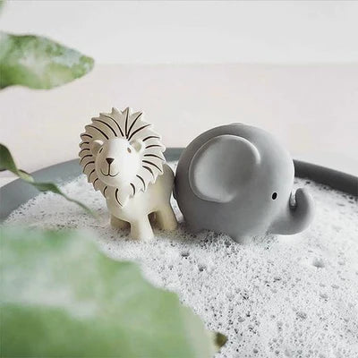 Elephant Organic Rattle, Teether & Bath Toy