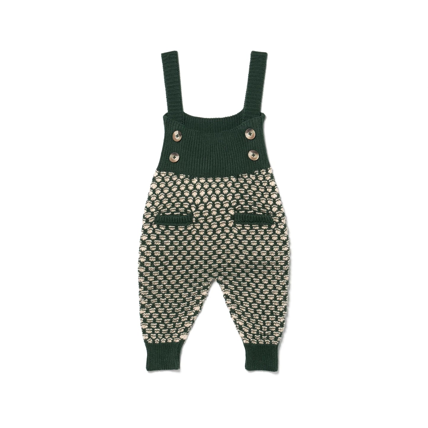 Cypress & Cream Knit Overall