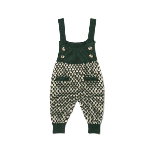Cypress & Cream Knit Overall