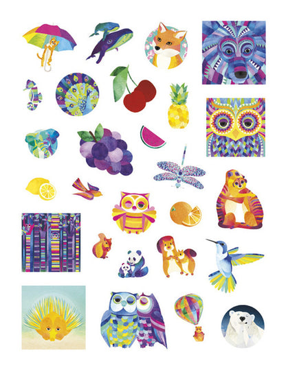 Dazzling Drawings Sticker Book
