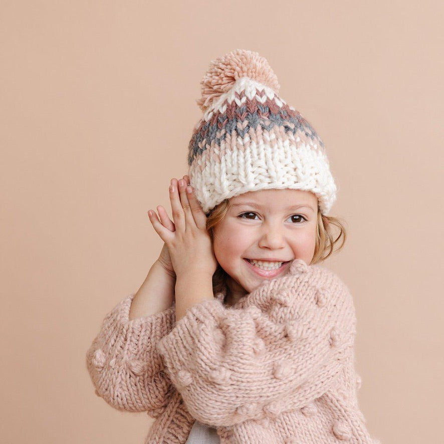 Blush Will Stripe Hat