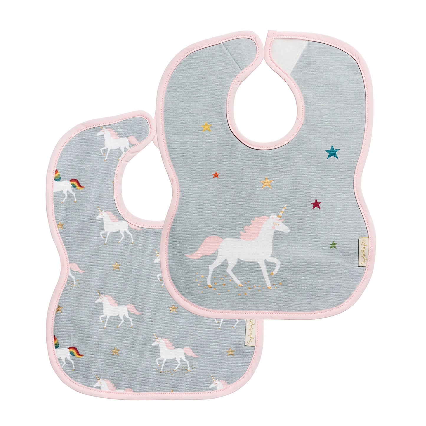 Unicorn Bib Set