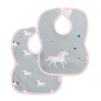 Unicorn Bib Set