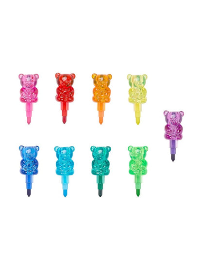 Bunch O' Bears Gummy Bear Stacking Crayon