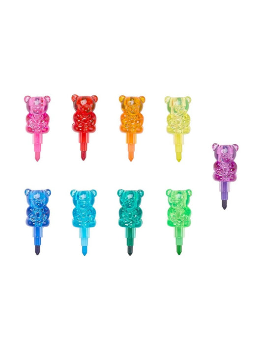 Bunch O' Bears Gummy Bear Stacking Crayon