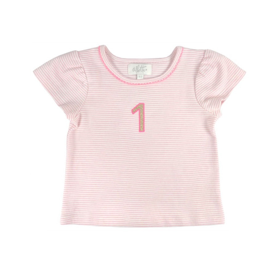 1st Year Girl Birthday Tee