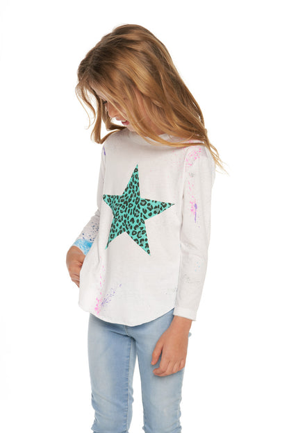Leopard  Star Tee