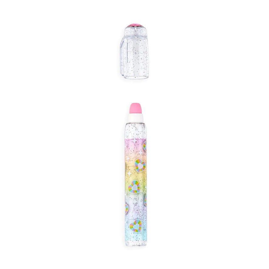 Rainbow Glitter Gem Scented Erasers