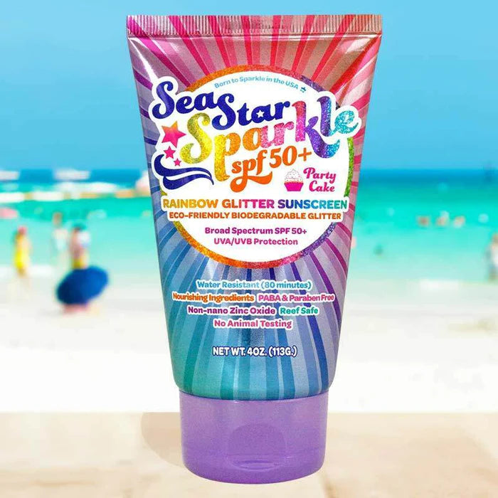 Party Cake Glitter Sunscreen
