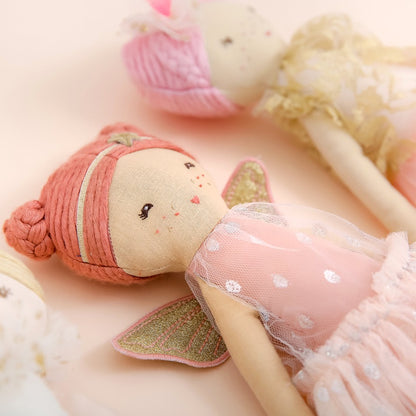Sparkling Fairy Linen Doll