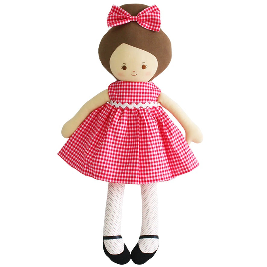 Maggie Large Gingham Doll