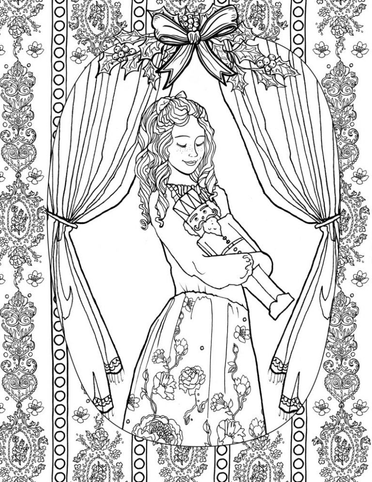 The Nutcracker: A Coloring Book