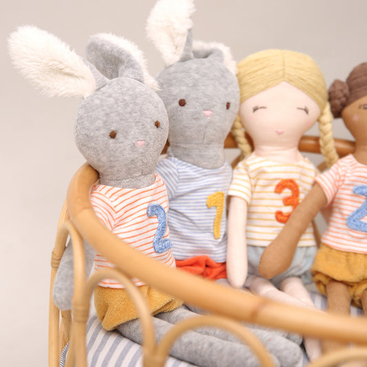 2nd Year Birthday Bunny Doll