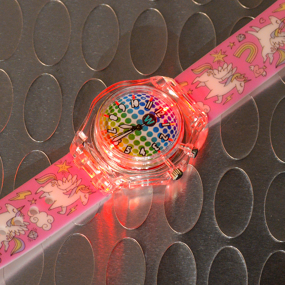 Unicorn World Glow Light Up Watch