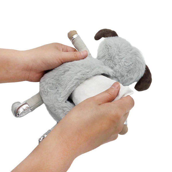Astro Dog Cuddle Bud Warm-Up Plush Toy