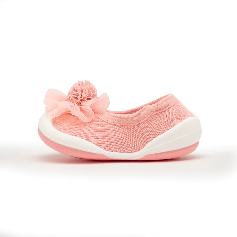 Pompom Flower Shoes